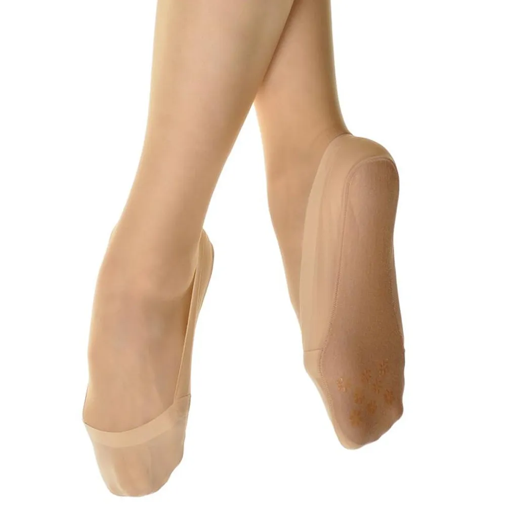 3 Pair Women No Show Cotton Socks Thin Cut Boat Liner Hidden Non Slip Beige 9-11