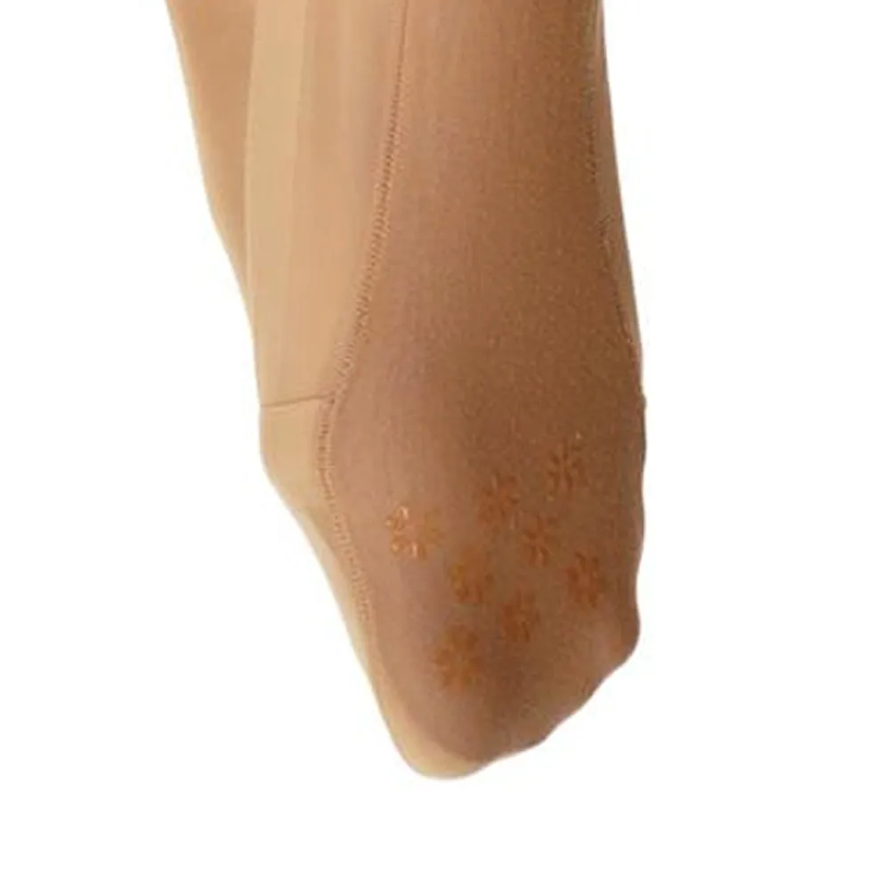 3 Pair Women No Show Cotton Socks Thin Cut Boat Liner Hidden Non Slip Beige 9-11