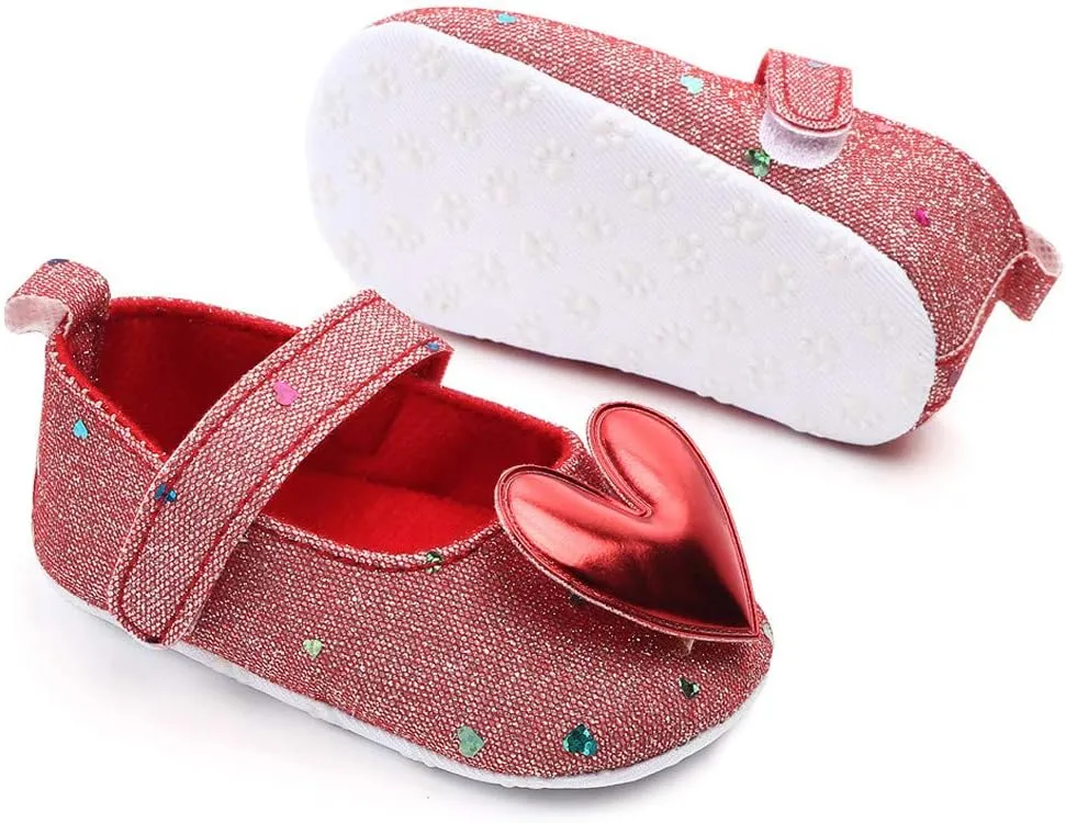 Baby Boy Shoes,Shoes Baby Heart Shaped Girls Shoes Infant Soft Soled Princess Indoor Walking Baby Shoes Sock Shoes