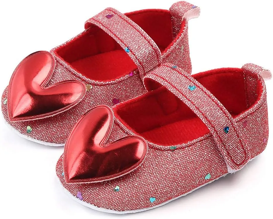 Baby Boy Shoes,Shoes Baby Heart Shaped Girls Shoes Infant Soft Soled Princess Indoor Walking Baby Shoes Sock Shoes