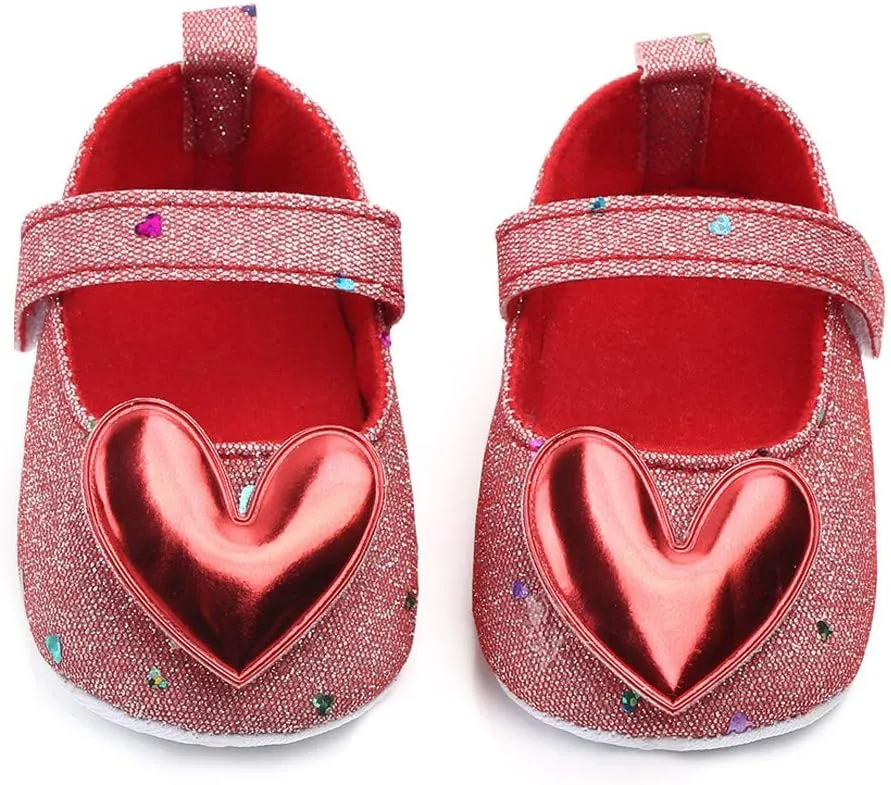 Baby Boy Shoes,Shoes Baby Heart Shaped Girls Shoes Infant Soft Soled Princess Indoor Walking Baby Shoes Sock Shoes