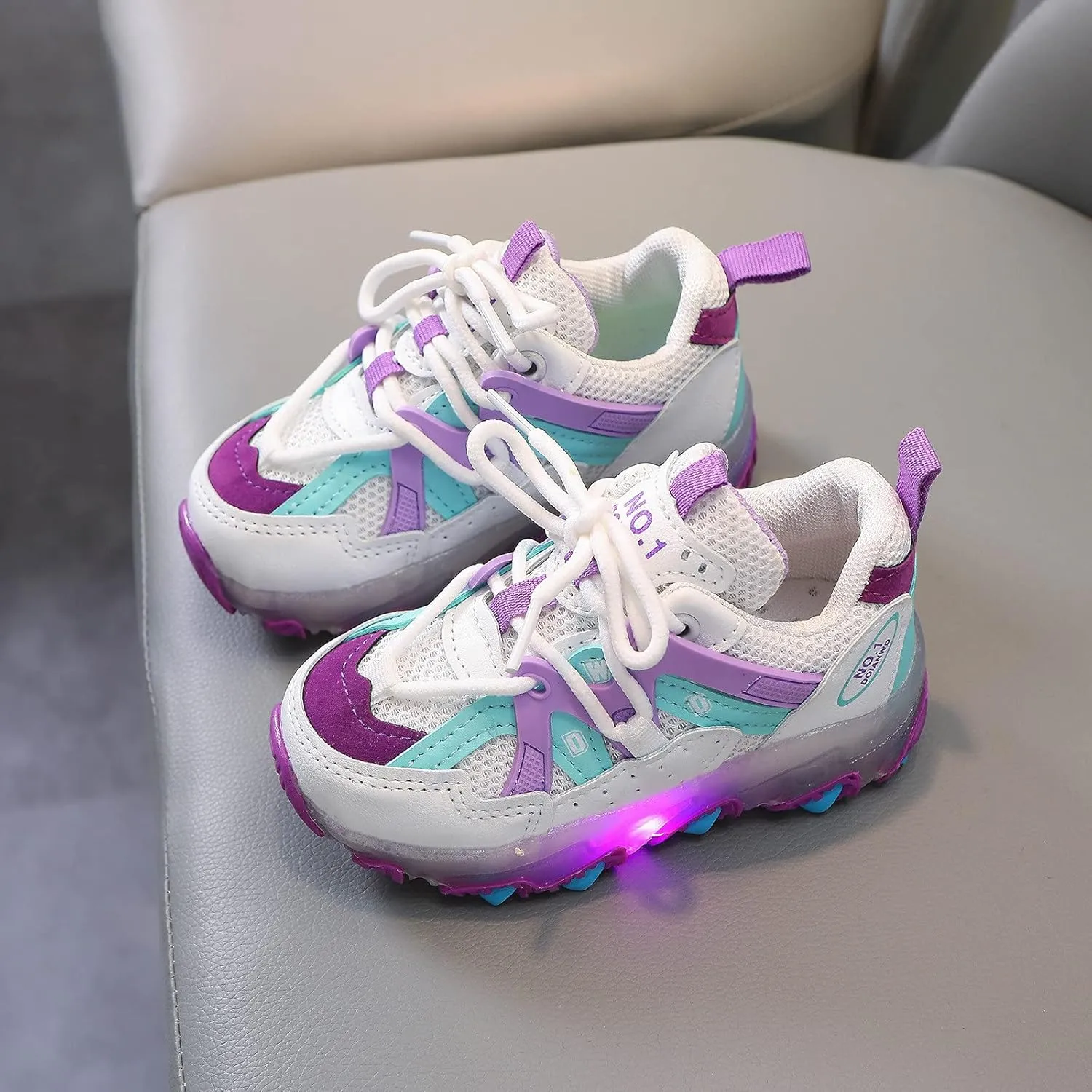 Boys Baby Children Sport Light Led Luminous Shoes Kids Bling Girls Baby Shoes Little Girls Dress Shoes