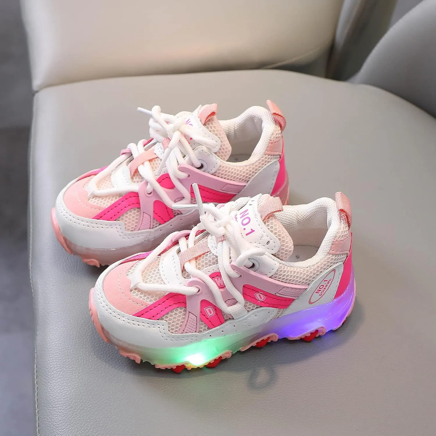 Boys Baby Children Sport Light Led Luminous Shoes Kids Bling Girls Baby Shoes Little Girls Dress Shoes
