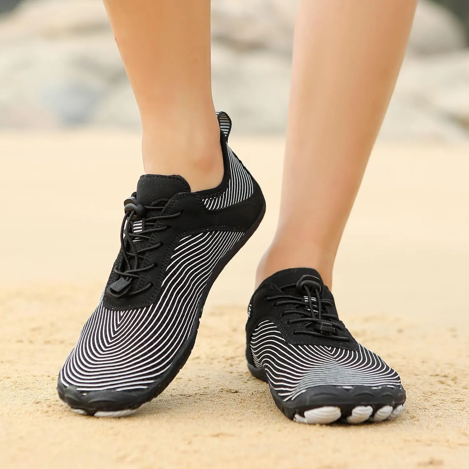 Canbebig Hike Shoes Women Waterproof Footwear Breathable Wide Toe Sport Shoes Lightweight Barefoot Shoe Non Slip Walking Shoe