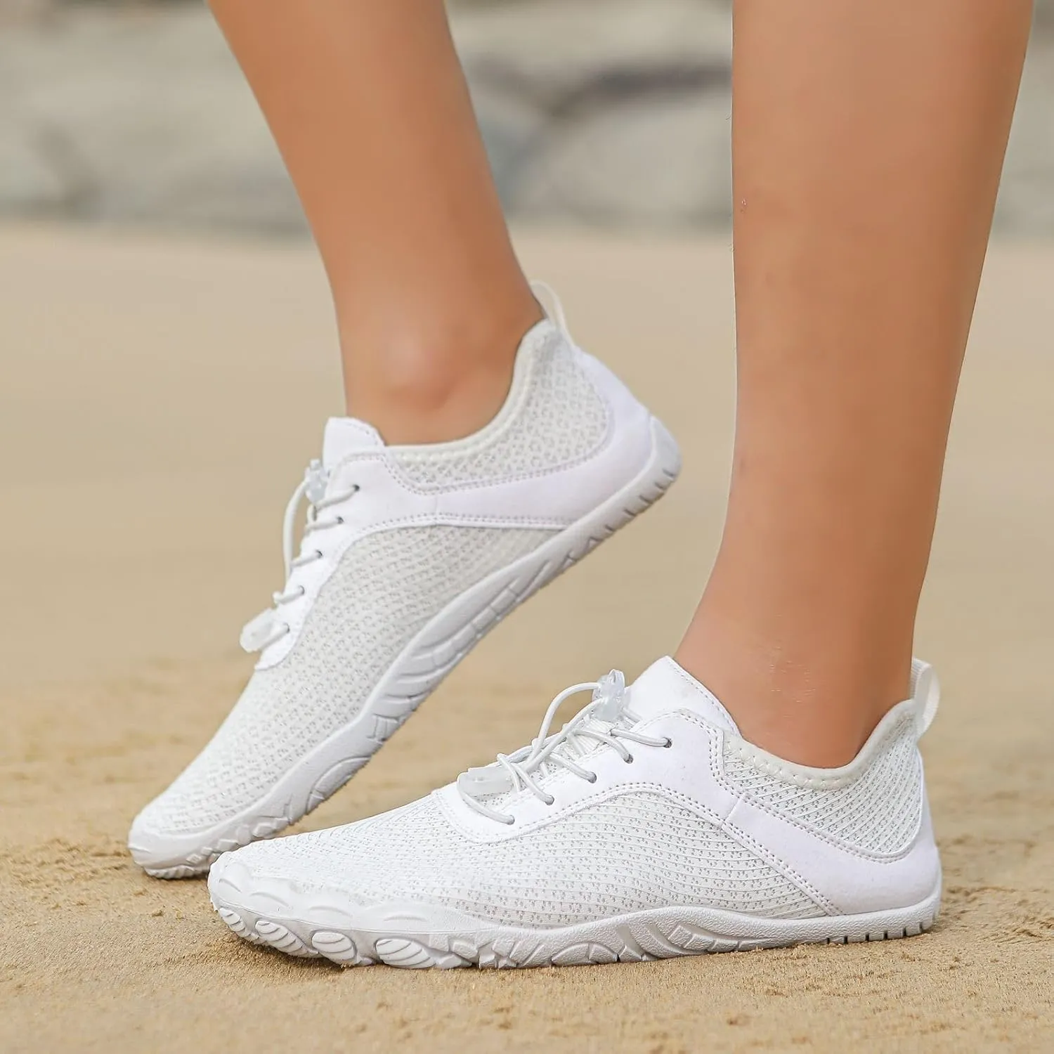 Canbebig Hike Shoes Women Waterproof Footwear Breathable Wide Toe Sport Shoes Lightweight Barefoot Shoe Non Slip Walking Shoe