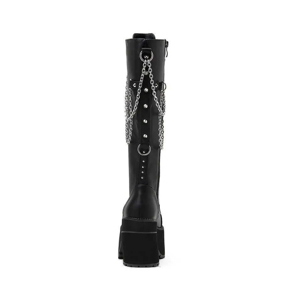 Combat Long Boots