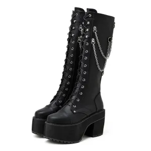 Combat Long Boots
