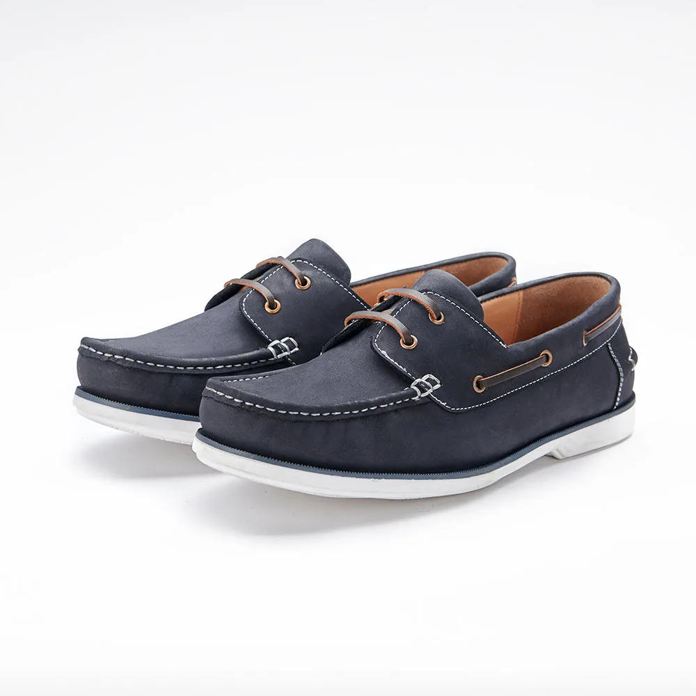 Deck Shoe - Navy Nubuck