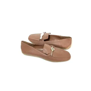 DKNY Brown Leather Loafers | Like New |