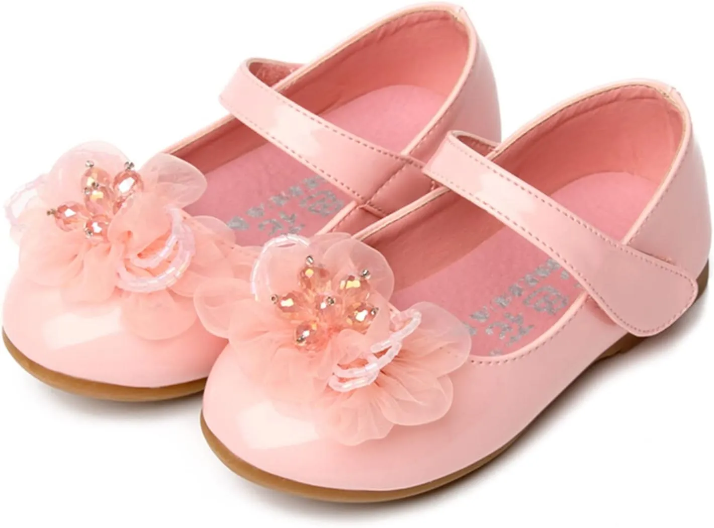 Dress Shoes for Girls,1-7 Years Little Girls Crystal Designer Princess Shoes Beautiful Casual Flat Shoes Girls Shoes