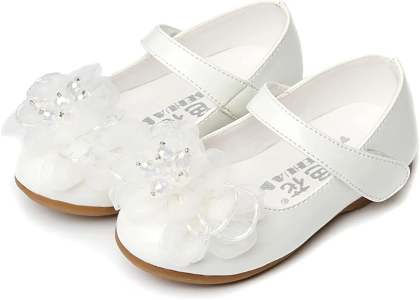 Dress Shoes for Girls,1-7 Years Little Girls Crystal Designer Princess Shoes Beautiful Casual Flat Shoes Girls Shoes