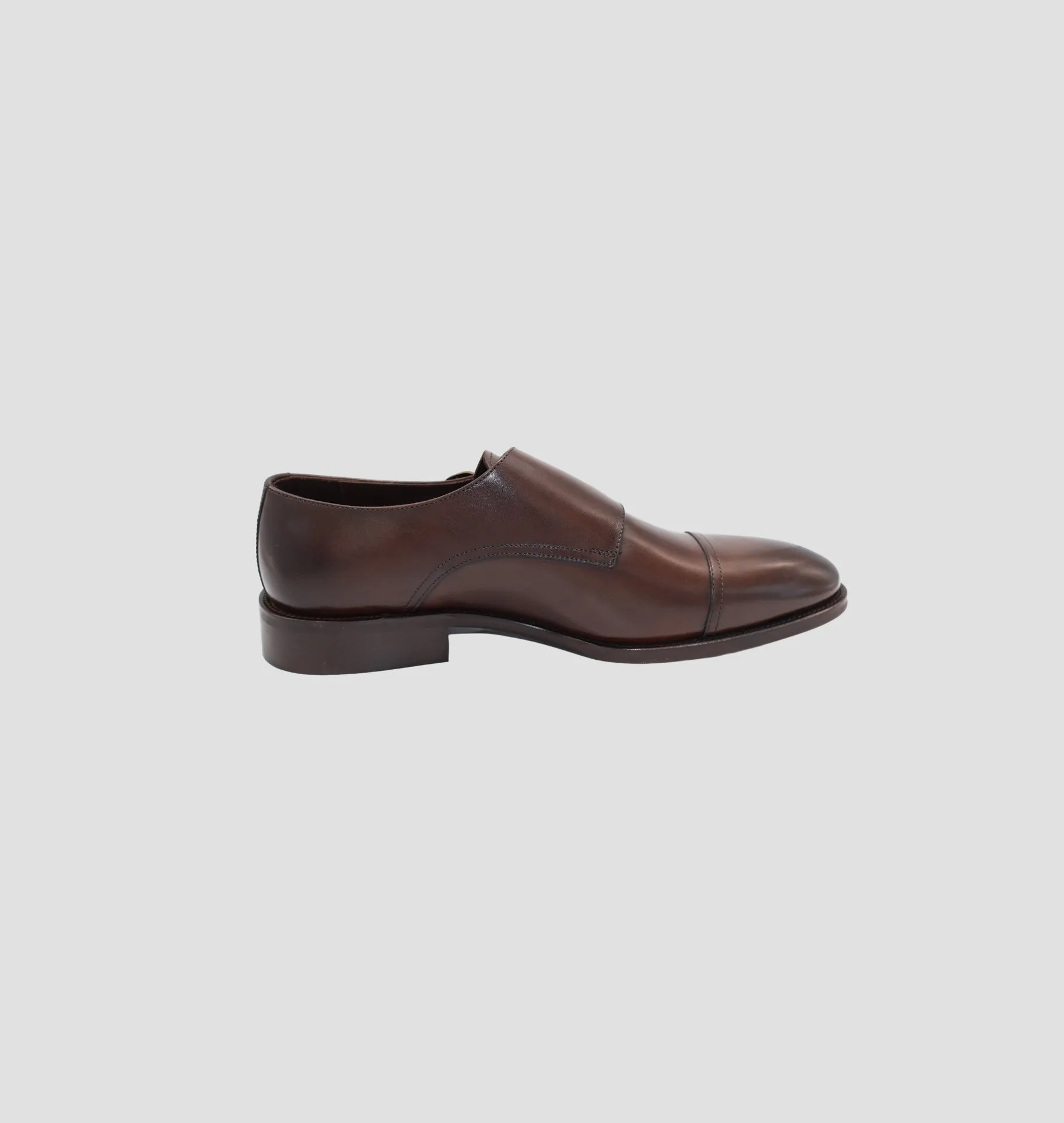 D'S Damat Double Monk Brown Formal Shoes