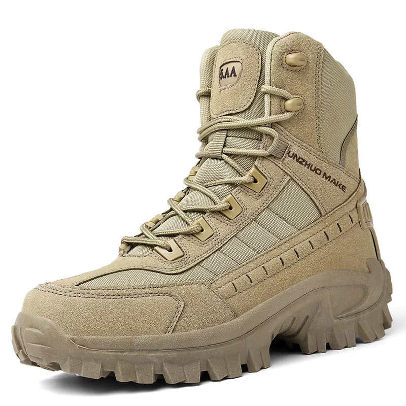 Free shippingMen's Waterproof Outdoor Anti-Puncture Work Combat Boots (Durability Upgrade)