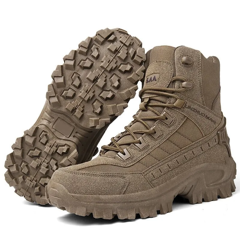Free shippingMen's Waterproof Outdoor Anti-Puncture Work Combat Boots (Durability Upgrade)