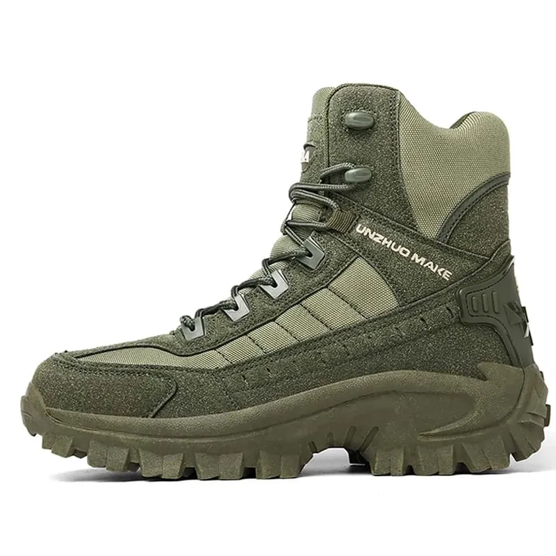 Free shippingMen's Waterproof Outdoor Anti-Puncture Work Combat Boots (Durability Upgrade)