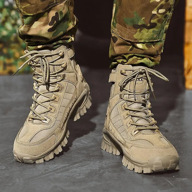 Free shippingMen's Waterproof Outdoor Anti-Puncture Work Combat Boots (Durability Upgrade)