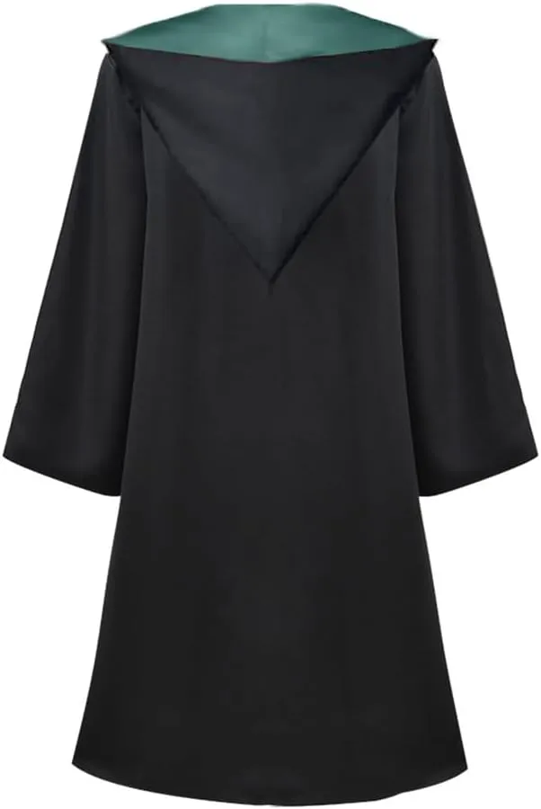 GOLDSTITCH Magician Robe Hooded Vintage Cape Costume Deluxe Halloween Cape Cloak Wizard Costume
