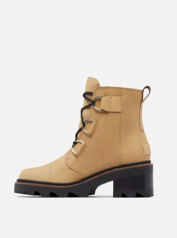 Joan Now Lace Boot [Caribou Buff/Black]