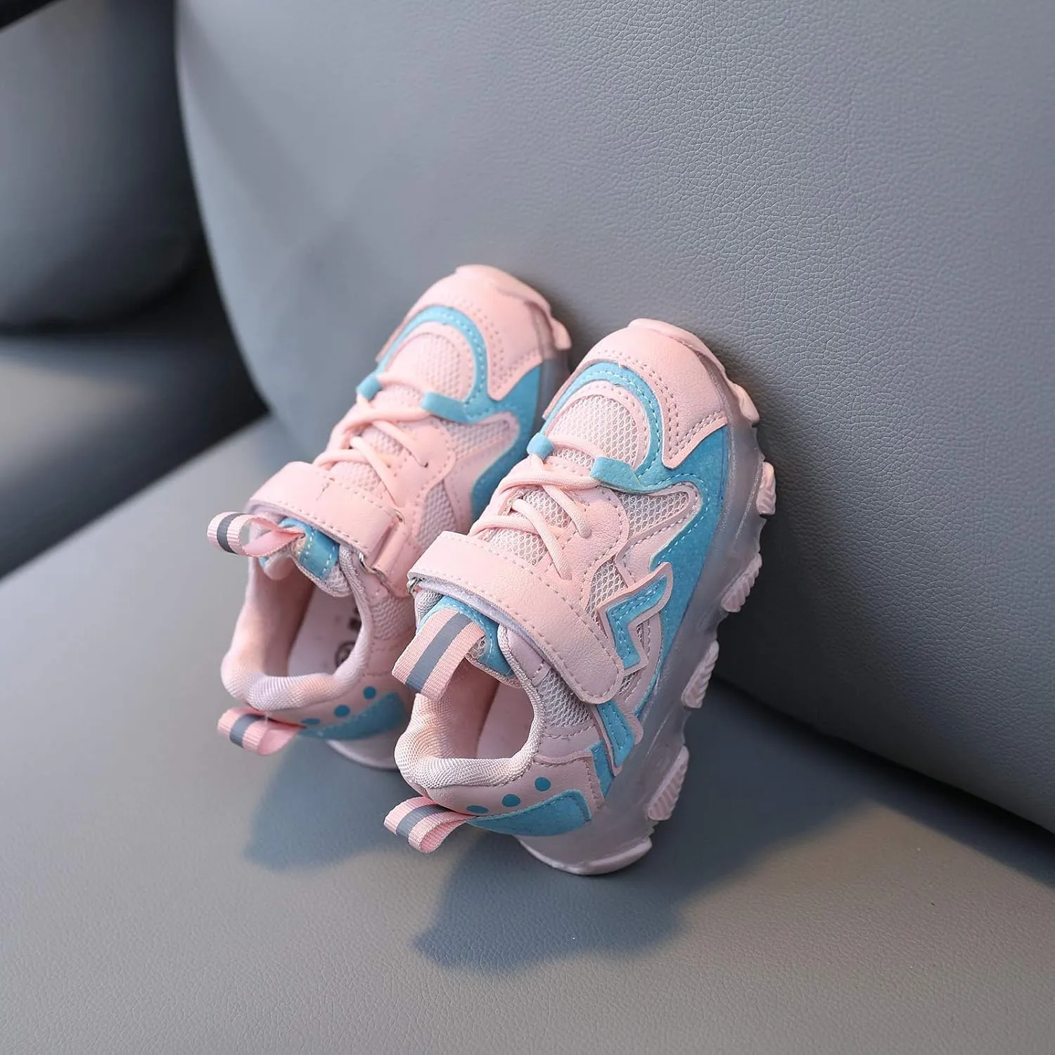 Kids Mesh Running Led Luminous Sport Shoes Baby Children Girls Baby Light Shoes Toddler Boys Dress Shoes