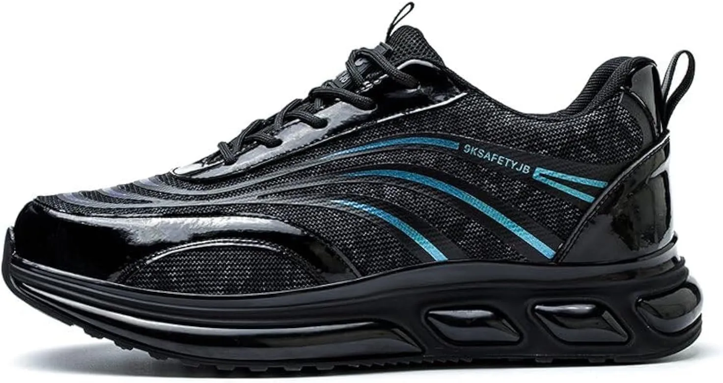 Labor Protection Shoes Men's Safety Shoes Work Shoes Steel Baotou Anti-Impact Anti-Puncture Light Breathable, Suitable for Construction, Industry