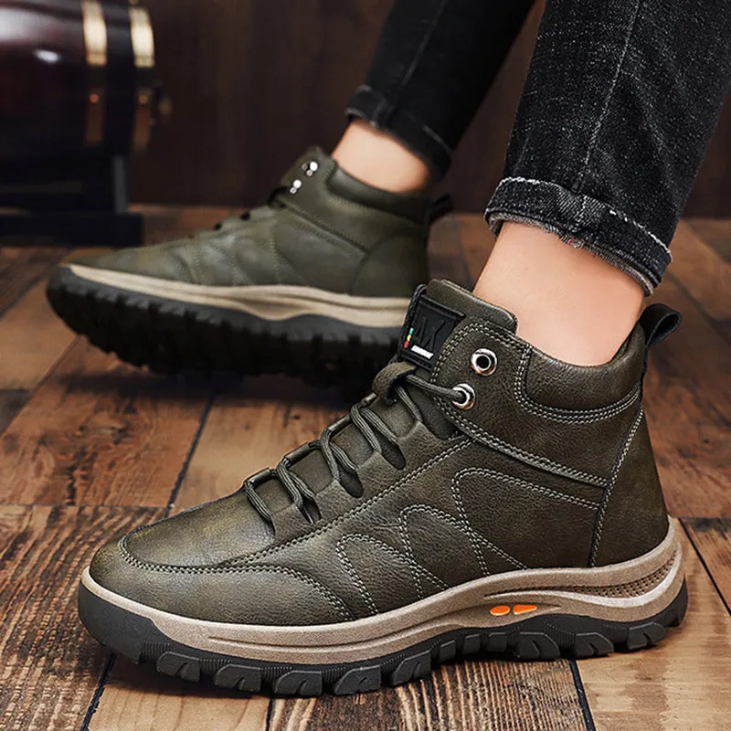 Men's High-top Anti-skid Outdoor Shoes