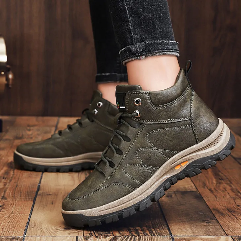 Men's High-top Anti-skid Outdoor Shoes