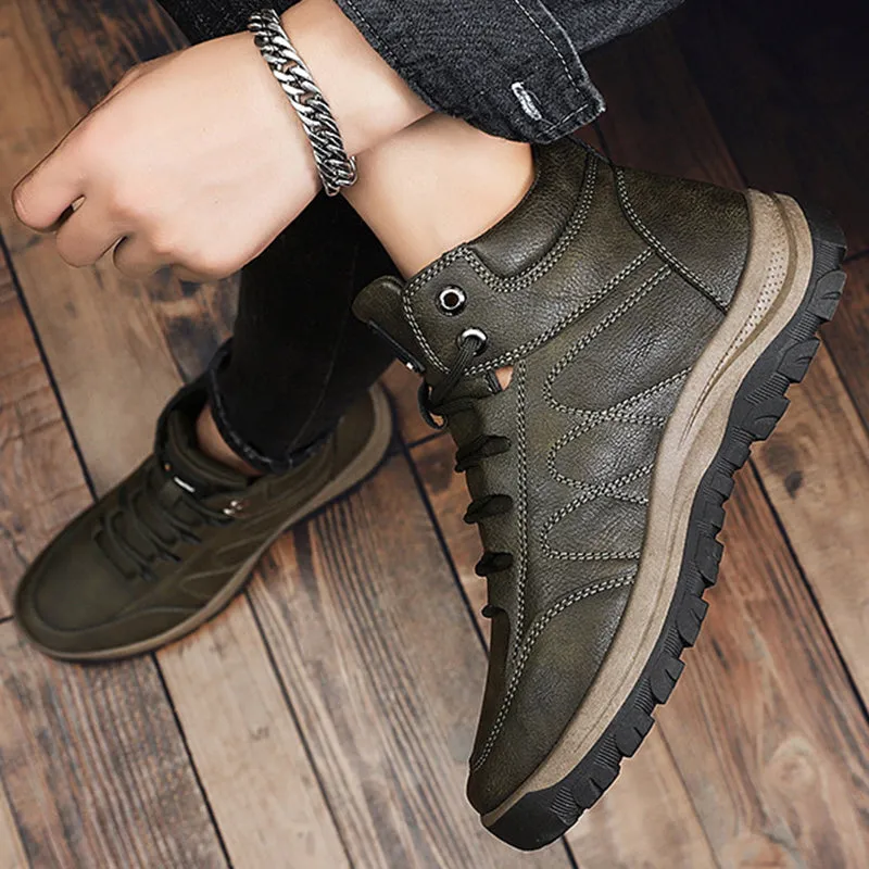 Men's High-top Anti-skid Outdoor Shoes
