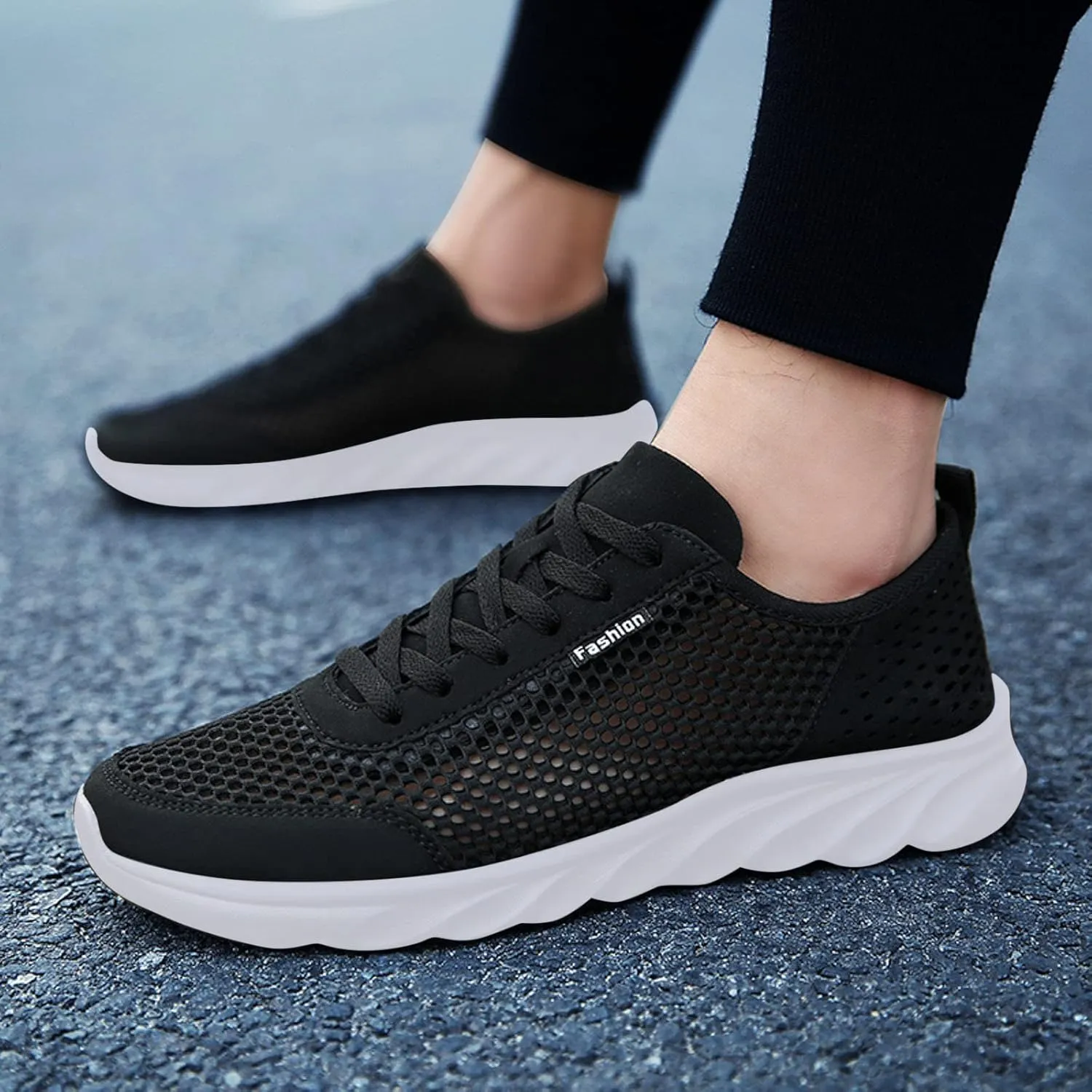 Men's Lightweight Non Slip Barefoot Shoes Non Slip Lightweight Workout Shoe Memory Foam Versatile Shoes for Men