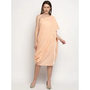 Monk & Mei Shakira-Dress-Peach