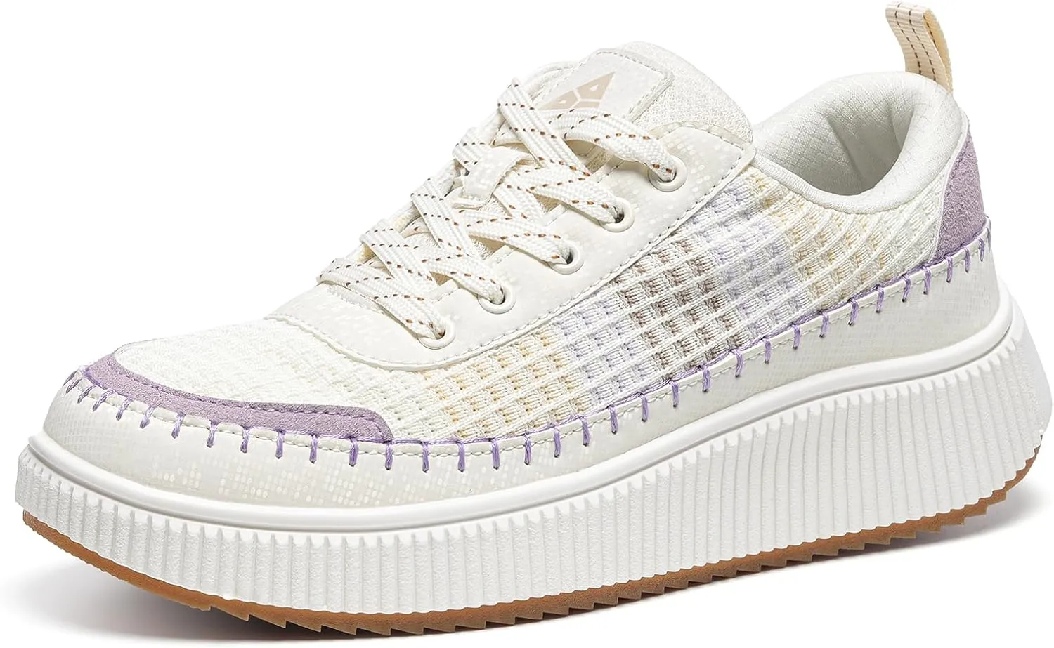 Platform Sneakers for Women Fashion Non-Slip Chunky Casual Walking Shoes Womens Breathable Lightweight Tennis