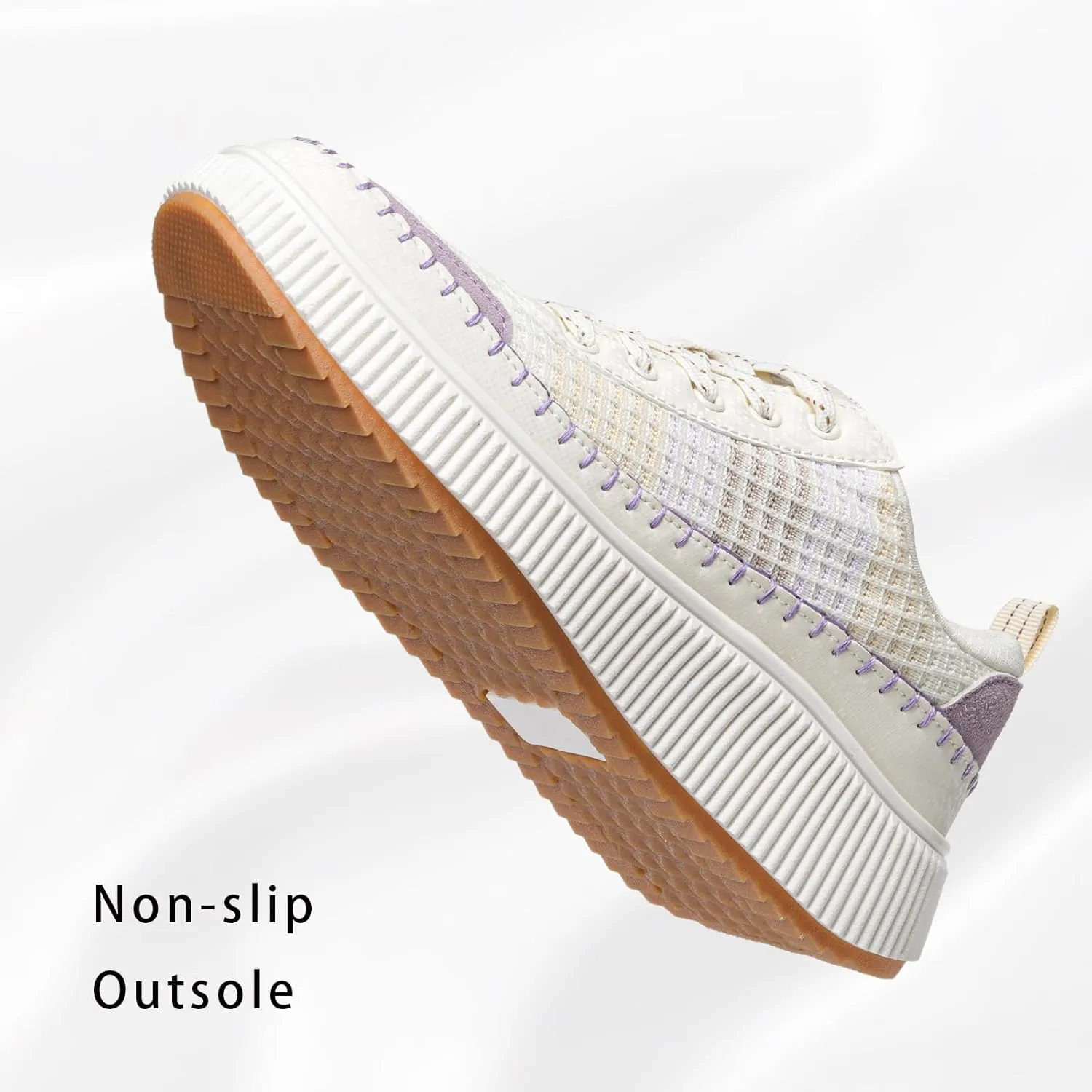 Platform Sneakers for Women Fashion Non-Slip Chunky Casual Walking Shoes Womens Breathable Lightweight Tennis