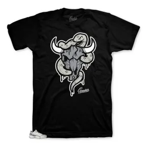 Retro 11 Snakeskin Bone Snake Bull Shirt