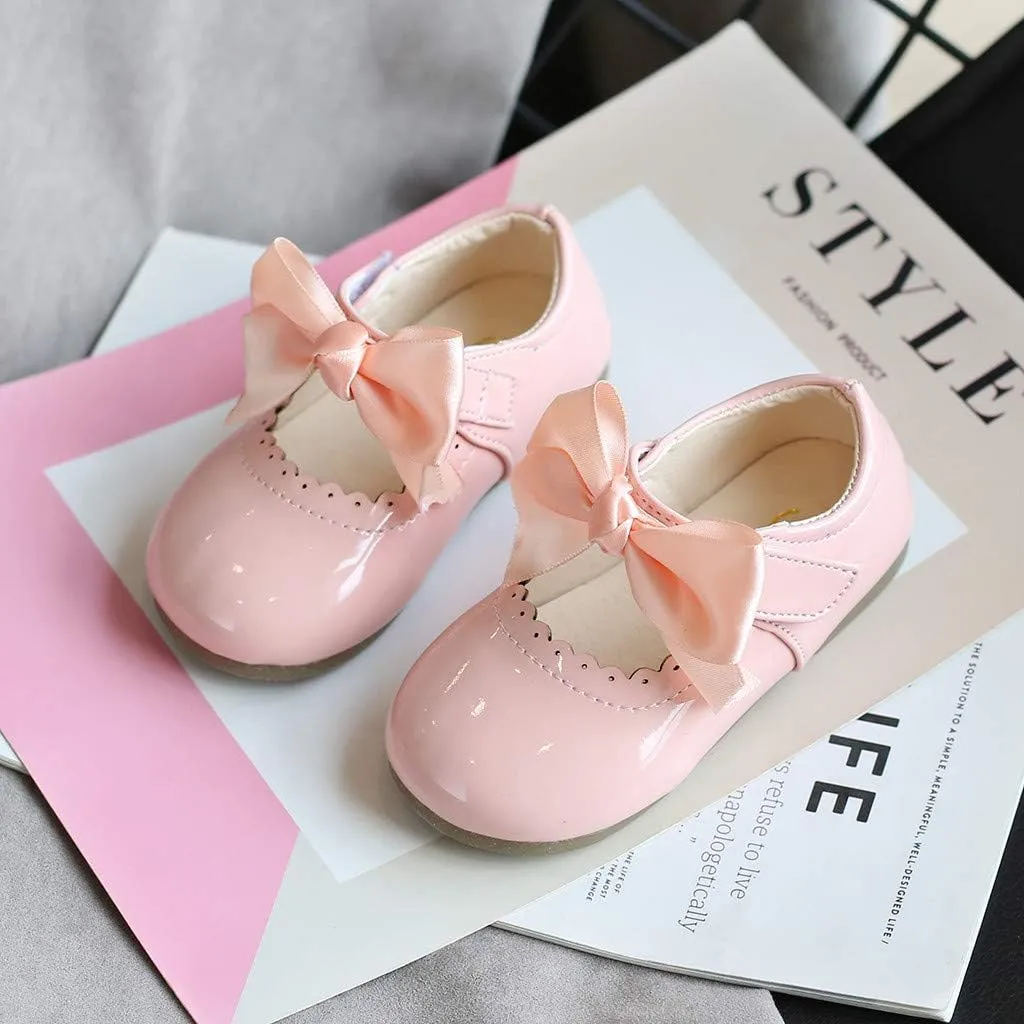 Shoes for Girls,Knot Girls Sandals Toddler Shoes Kids Princess Infant Baby Leather Baby Shoes Toddler Shoes