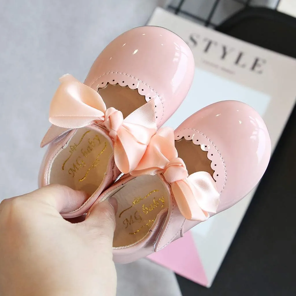Shoes for Girls,Knot Girls Sandals Toddler Shoes Kids Princess Infant Baby Leather Baby Shoes Toddler Shoes