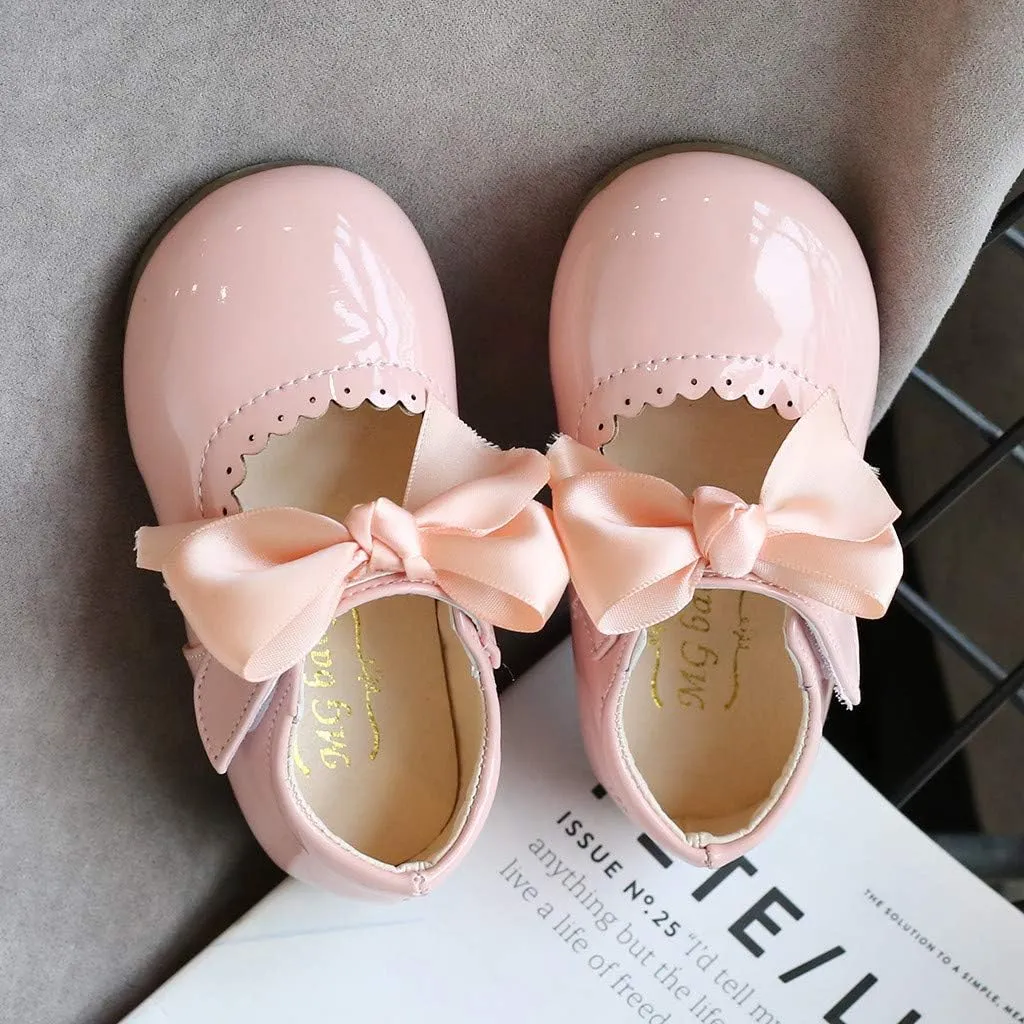 Shoes for Girls,Knot Girls Sandals Toddler Shoes Kids Princess Infant Baby Leather Baby Shoes Toddler Shoes