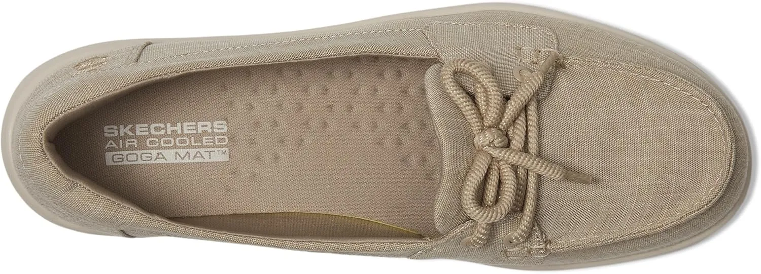 SKECHERS Women's On-The-go Flex Radiant-Rivera Boat Shoe