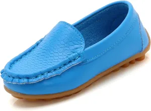 Toddler Shoes Toddler Little Kid Boys Girls Soft Slip On Loafers Dress Flat Shoes Boat Shoes Casual Rubber Sole Shoes
