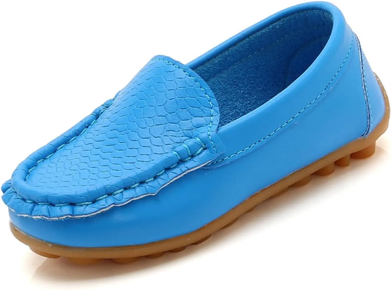 Toddler Shoes Toddler Little Kid Boys Girls Soft Slip On Loafers Dress Flat Shoes Boat Shoes Casual Rubber Sole Shoes