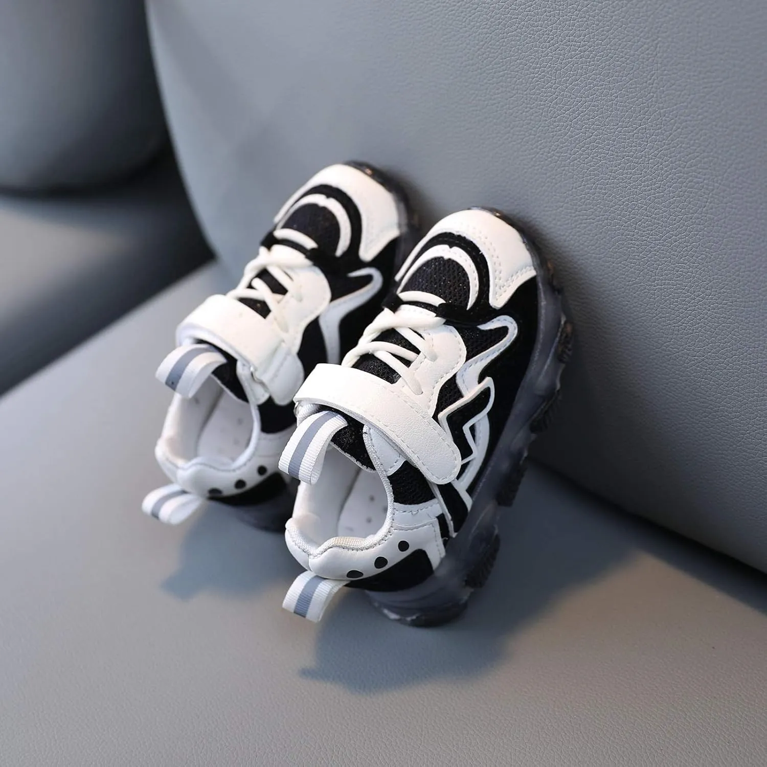 Toddler Sneakers,Kids Baby Boys Girls Led Light Sport Shoes Children Mesh Luminous Running Sneakers Shoes