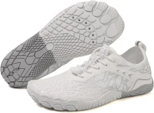 Wide Toe Box Shoes Women Beach Swim Shoes Waterproof Sport Shoe Breathable Slip-on Sneakers Barefoot Minimalist Shoe