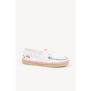 Women Kenzo Marine Boat Shoes - White