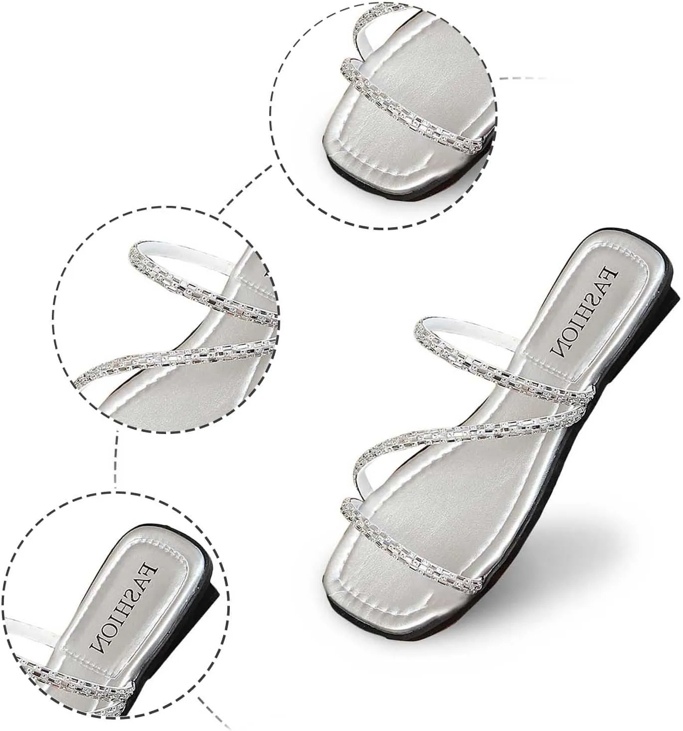Women Summer Solid Color Slip On Casual Open Toe Wedges Soft Bottom Breathable Slippers Shoes Sandals Women's Booties Slippers Size 11