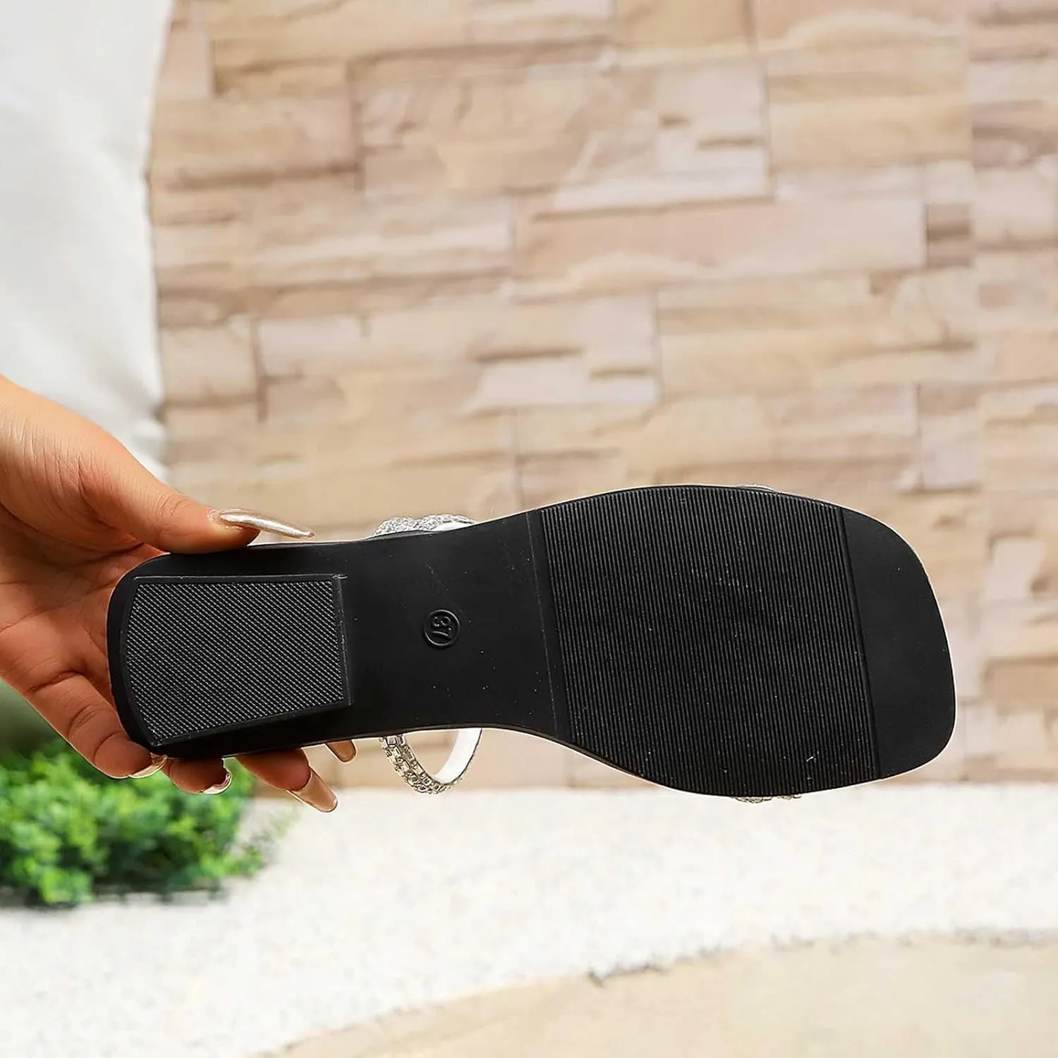 Women Summer Solid Color Slip On Casual Open Toe Wedges Soft Bottom Breathable Slippers Shoes Sandals Women's Booties Slippers Size 11