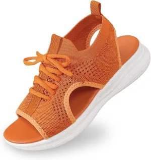 Women's Summer Fashion Cloth Breathable Open Toed Sandals Comfortable Platform Shoes Shoes Women