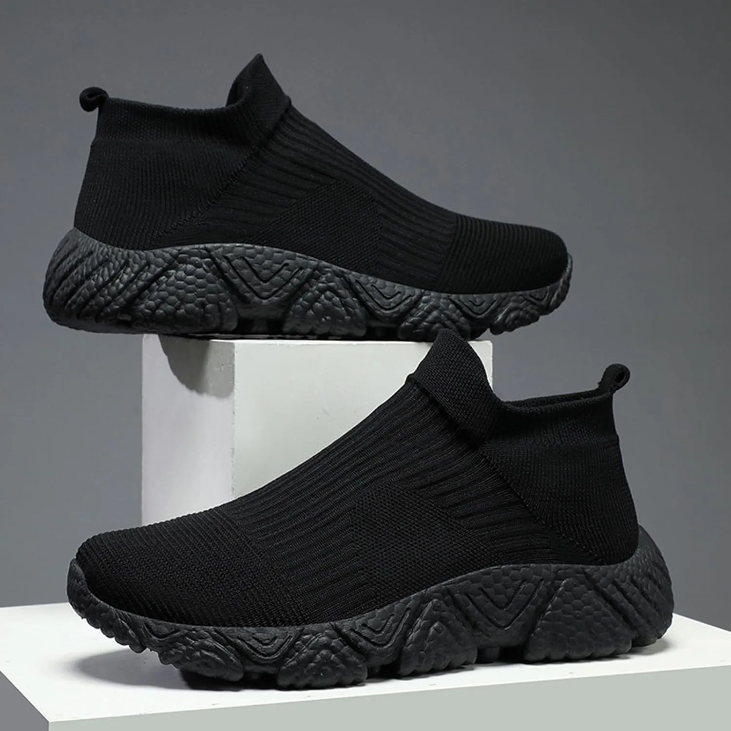 ZSpzx Sneakers for Women Air Cushioned Padded Insole Slip on Walking Casual Shoes Arch Support Orthopedic Breathable Workout Shoe Arch Support Jogging Tennis Sneaker for Gym Travel Daily Wear